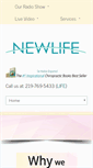 Mobile Screenshot of newlifefamilychiropractic.net